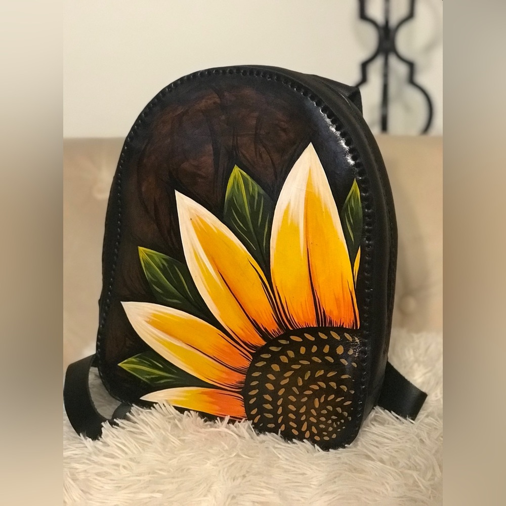 Sunflower Leather Backpack